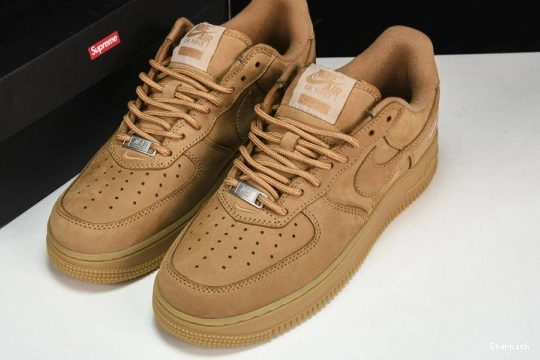 Supreme DN1555-200 Air Low Nike 1 SP  Wheat Force 1229